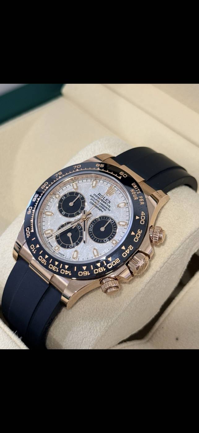 Rolex Daytona Meteorite angle