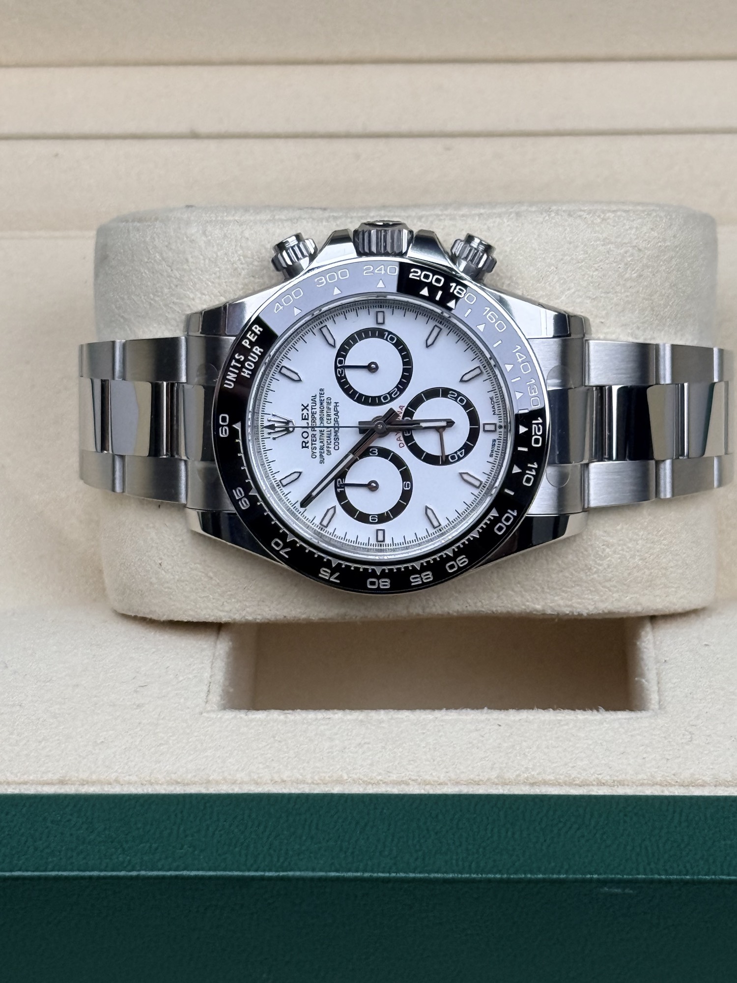 Rolex Daytona Panda 126500LN in box
