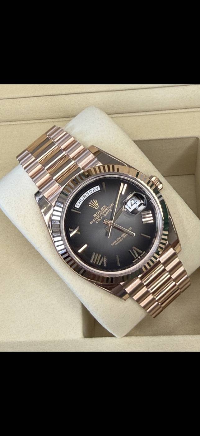 Rolex Day-Date 228235 Ombre overhead