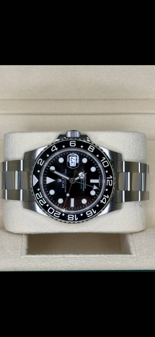 Rolex GMT-Master II 116710LN overhead