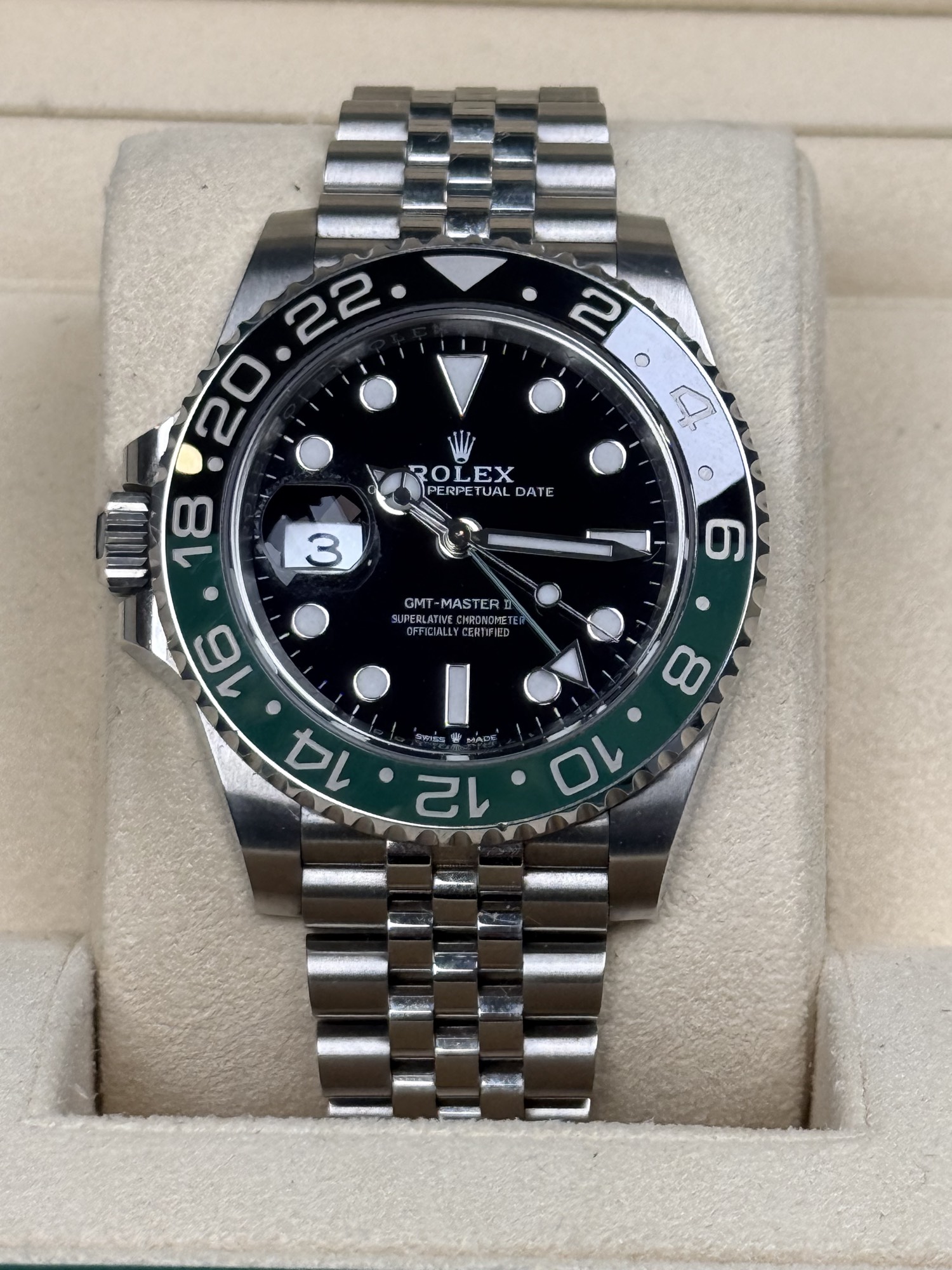 Rolex GMT-Master II Sprite 126720VTNR 2023