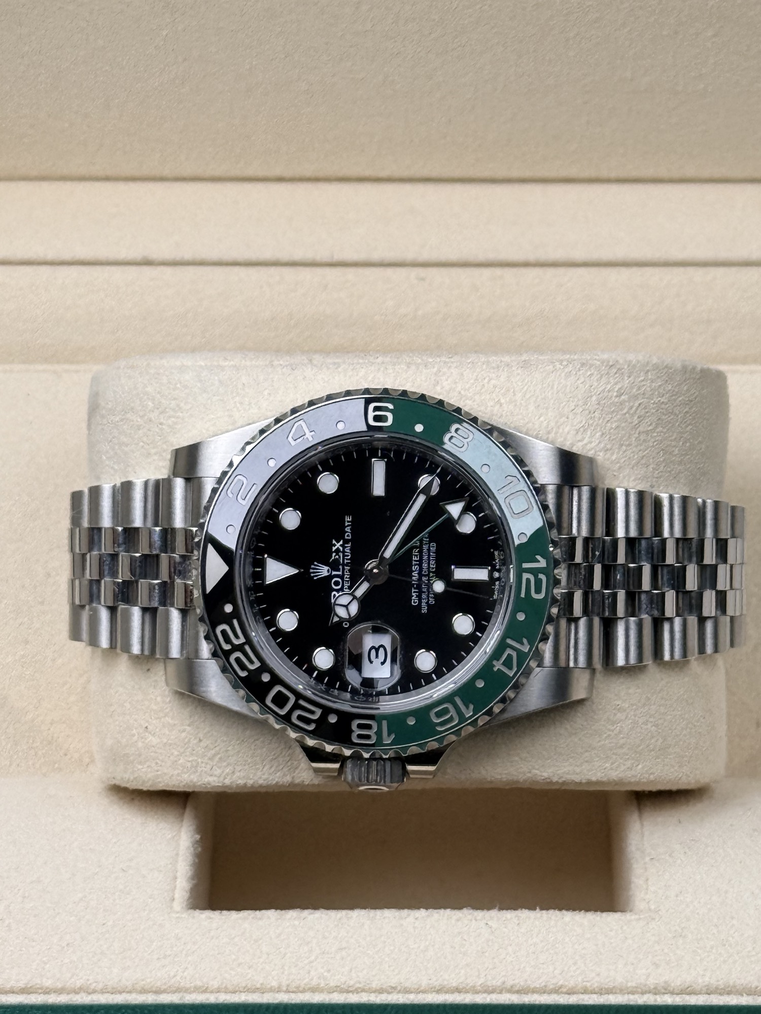 Rolex GMT-Master II Sprite 126720VTNR in box