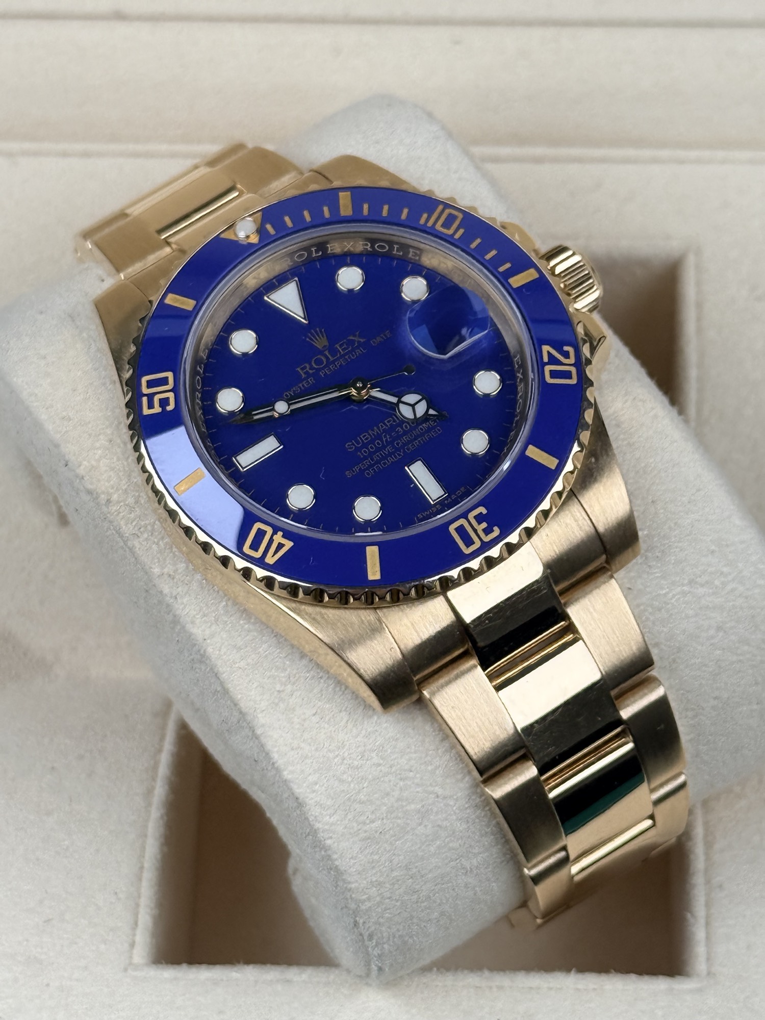 Rolex Submariner Date 116618LB bracelet