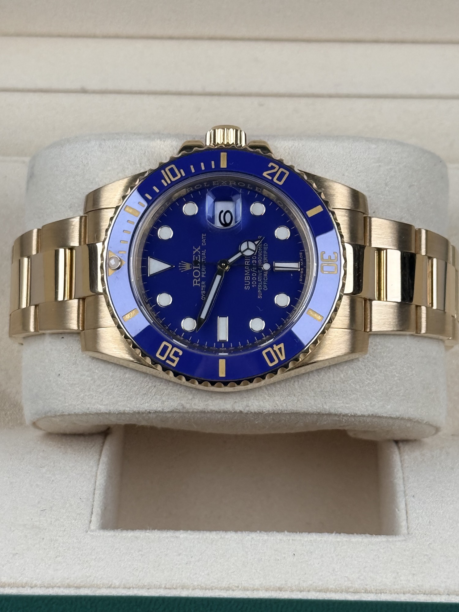 Rolex Submariner Date 116618LB in box