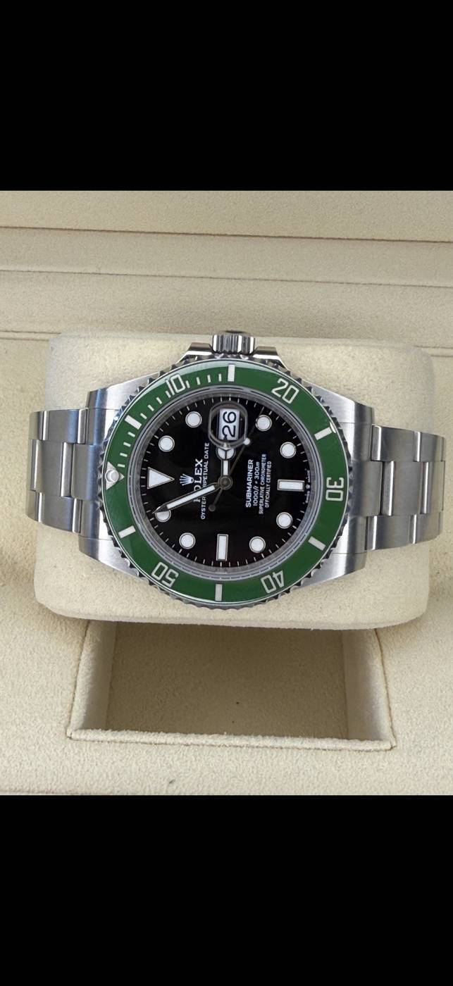 Rolex Submariner 126610LV overhead